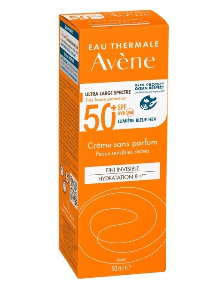 AVENE SUN CREAM SPF 50+NO PERFUME TRSB 50ml