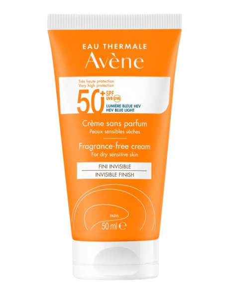 AVENE SUN CREAM SPF 50+NO PERFUME TRSB 50ml