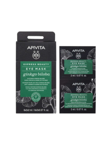 APIVITA EYE MASK Ginkgo Biloba 2x2ml