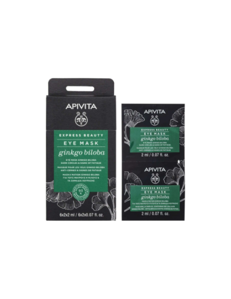 APIVITA EYE MASK Ginkgo Biloba 2x2ml