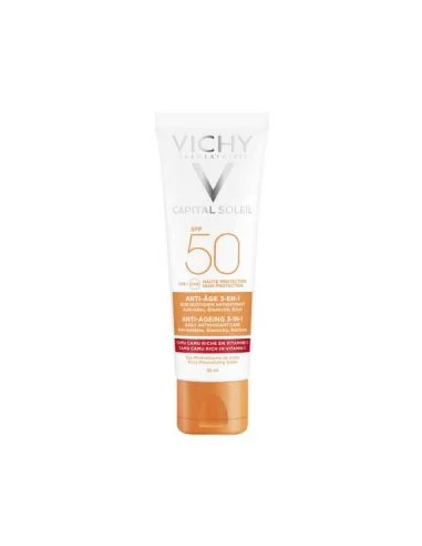 VICHY CAPITAL SOLEIL SPF50 ANTI-AGEING 3IN1...