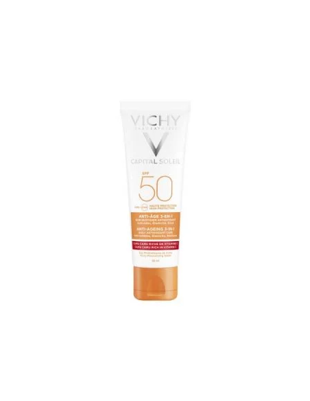 VICHY CAPITAL SOLEIL SPF50 ANTI-AGEING 3IN1 ANTIOXIDANT CARE 50ml