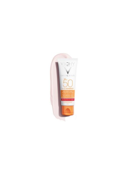 VICHY CAPITAL SOLEIL SPF50 ANTI-AGEING 3IN1 ANTIOXIDANT CARE 50ml