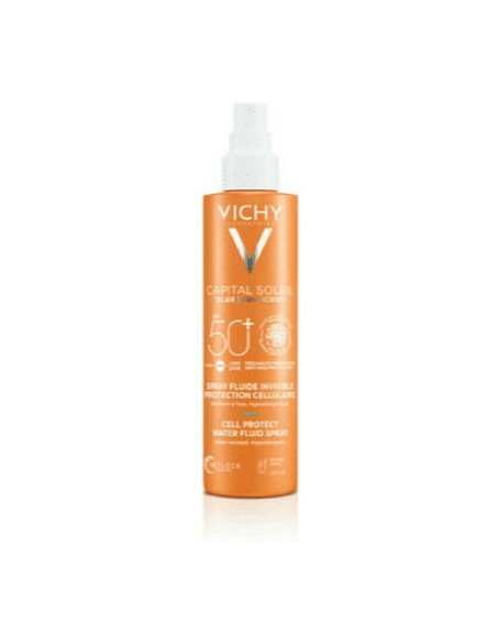 VICHY SUN CAPITAL SOLEIL WATER FLUID SPRAY SPF50 multipurpose 200ml