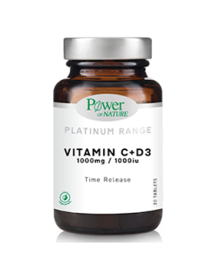 POWER HEALTH PLATINUM - VITAMIN C + D3 1000MG/1000IU 30S...