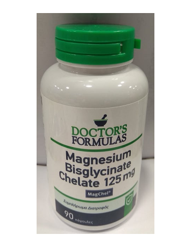 DOCTOR'S FORMULA MAGNESIUM BISGLYCINATE CHELATE 125mg 90caps