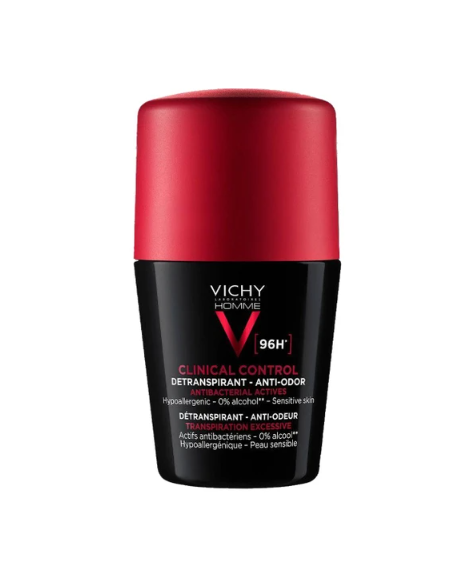VICHY HOMME DEO CLINICAL CONTROL 72h Detranspirant Anti-Odor Deodorant Roll-on 50ml