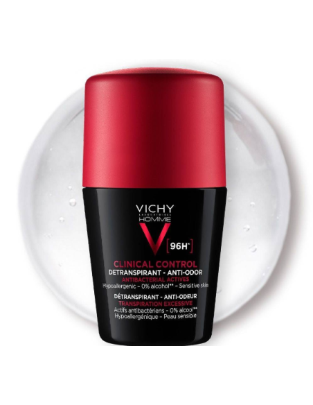 VICHY HOMME DEO CLINICAL CONTROL 72h Detranspirant Anti-Odor Deodorant Roll-on 50ml