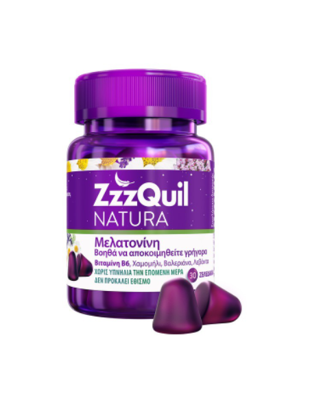 ZZZQUIL ΜΕΛΑΤΟΝΙΝΗ (Melatonin) 60 ΖΕΛΕΔΑΚΙΑ