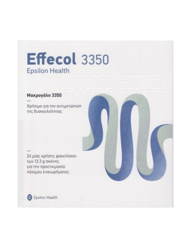 EPSILON HEALTH EFFECOL 3350 against...
