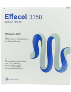 EPSILON HEALTH EFFECOL 3350 κατά της δυσκοιλιότητας 12...