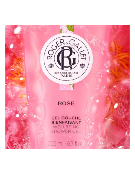 ROGER & GALLET ROSE WELLBEING SHOWER GEL 200ml