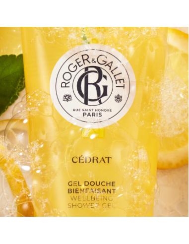 ROGER & GALLET CEDRAT WELLBEING SHOWER GEL 200ml