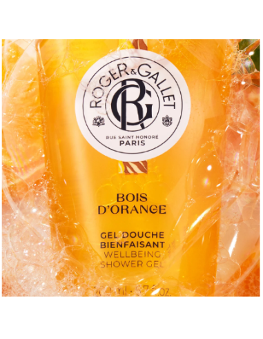 ROGER & GALLET BOIS D'ORANGE WELLBEING SHOWER...