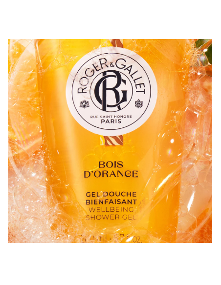ROGER & GALLET BOIS D'ORANGE WELLBEING SHOWER GEL 200ml