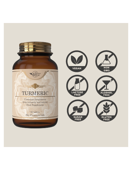SKY PREMIUM LIFE TURMERIC 60TABS
