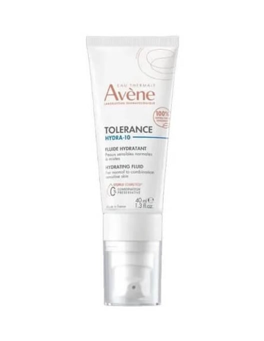 AVENE TOLERANCE HYDRA-10 FLUID Κανονικές & Μικτές επιδερμίδες 40ml
