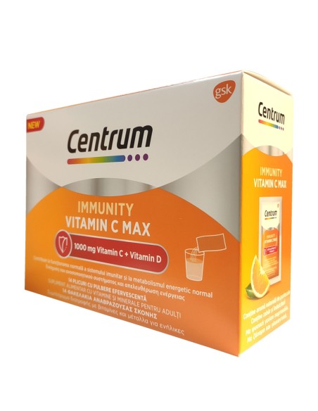 Centrum Immunity Vitamin C Max 1000mg 14 sachets