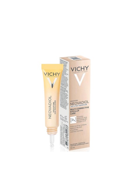 Vichy Neovadiol Multi-Corrective 24ωρη Αντιγηραντική Κρέμα Ματιών & Χειλιών για Ευαίσθητες Επιδερμίδες 15ml