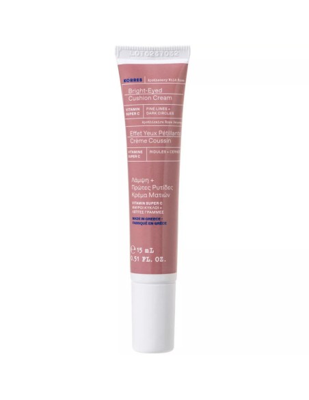 Korres Apothecary Wild Rose 24ωρη Κρέμα Ματιών για Αντιγήρανση, Μαύρους Κύκλους & Σακούλες 15ml