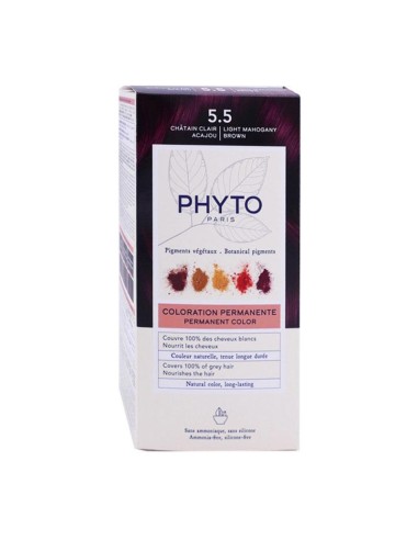 Phyto Phytocolor 5.5 Ανοιχτό Καστανό Μαονί 50ml