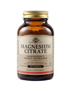 SOLGAR CITRATE MAGNESIUM 200mg  60tabs