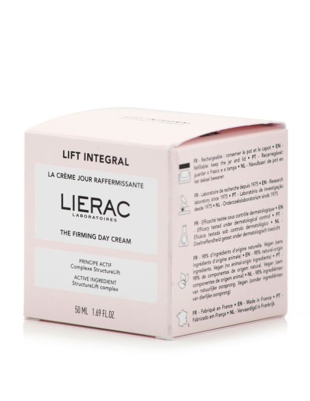 Lierac Lift Integral Day Face & Neck Cream with Hyaluronic Acid for Hydration, Antiaging & Firming 50ml