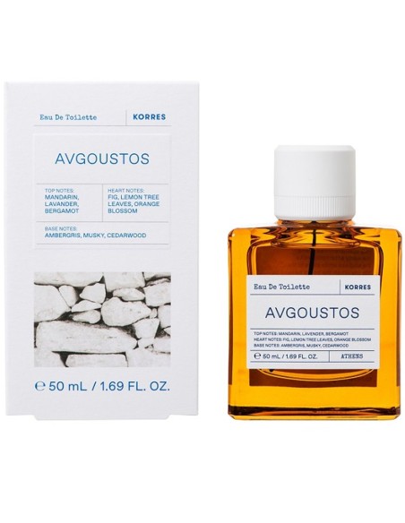 Korres Avgoustos Eau de Toilette 50ml