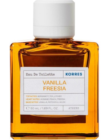 Korres Vanilla Freesia Eau de Toilette 50ml