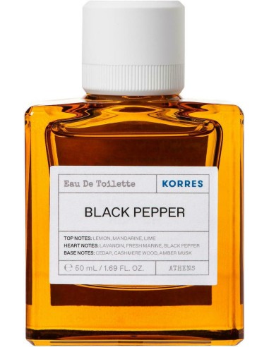 Korres Black Pepper Eau de Toilette 50ml