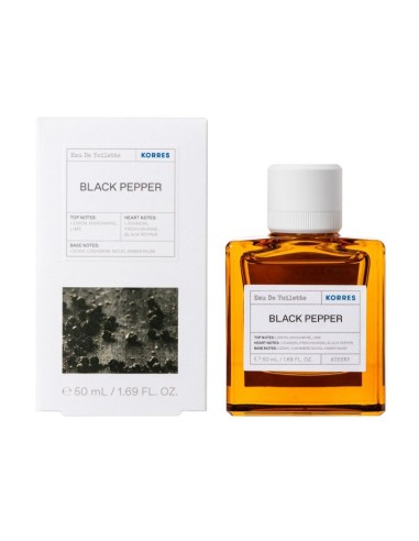 Korres Black Pepper Eau de Toilette 50ml