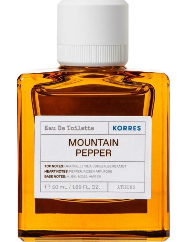 Korres Mountain Pepper Eau de Toilette 50ml