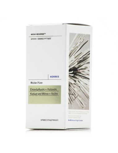 Korres White Pine Κρέμα Ματιών & Χειλιών Ημέρας...