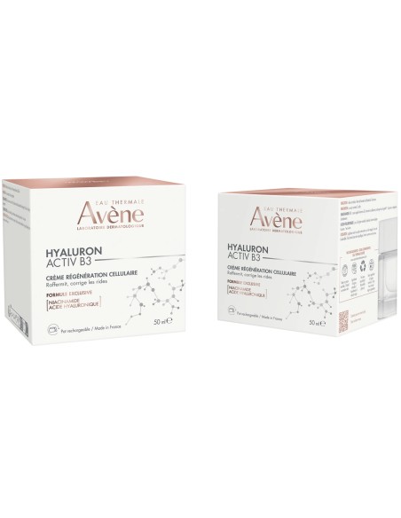 Avene Hyaluron Activ B3 24ωρη Κρέμα Προσώπου με Υαλουρονικό Οξύ για Αντιγήρανση 50ml