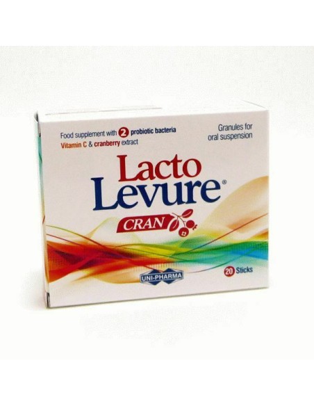 Uni-Pharma Lacto Levure Cran Προβιοτικά 20 φακελίσκοι