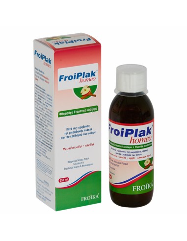 FROIKA FROIPLAK HOMEO  ΜΗΛΟ ΚΑΝΕΛΑ  SOLUTION 250mL