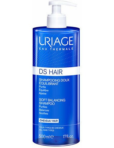 Uriage DS Hair Soft Balancing Shampoo 500ml