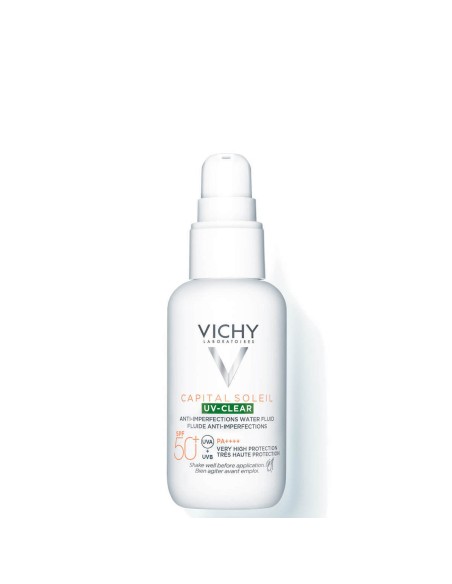 Vichy Capital Soleil UV-Clear Sunscreen Facial Lotion SPF50 40ml