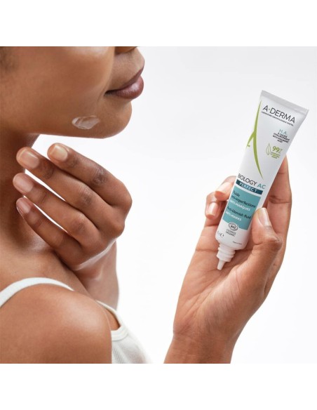 A-Derma Biology AC Perfect Αντιγηραντική Κρέμα Προσώπου για Λιπαρές/Μικτές Επιδερμίδες κατά των Ατελειών 40ml