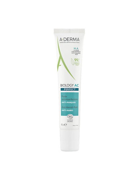 A-Derma Biology AC Perfect Αντιγηραντική Κρέμα Προσώπου για Λιπαρές/Μικτές Επιδερμίδες κατά των Ατελειών 40ml