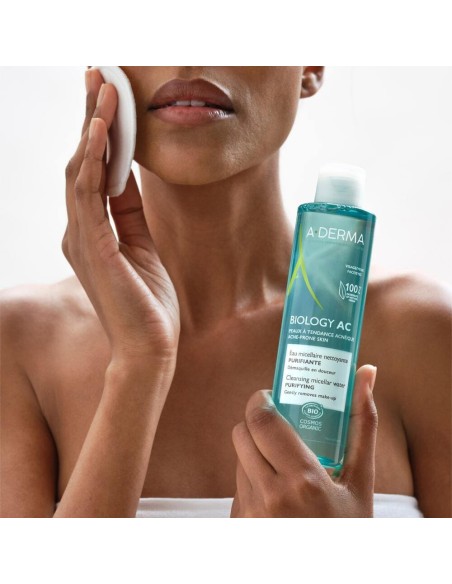 A-Derma Micellar Cleansing Water Biology AC for Oily Skin 400mlΕπιδερμίδες 400ml