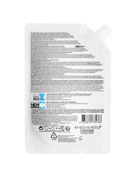 La Roche Posay Lipikar Syndet AP+ Refill 400ml