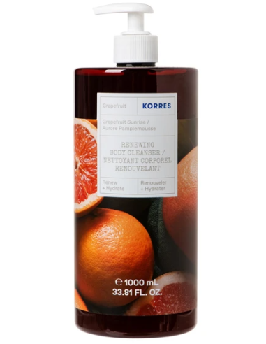 Korres Renewing Shower Gel Grapefruit 1000ml