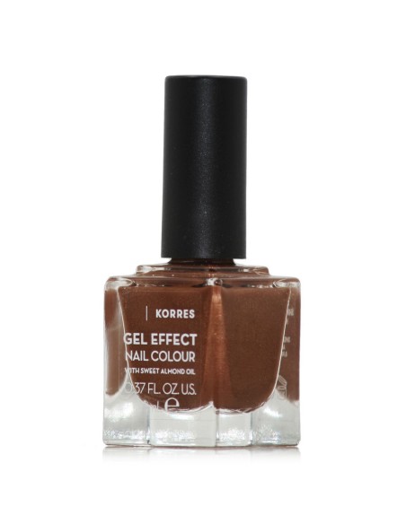 Korres Gel Effect Gloss Long Lasting Nail Polish Aegean Bronze 66 11ml