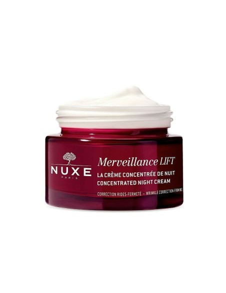 Nuxe Merveillance Lift Night Face Cream for Hydration & Antiaging with Hyaluronic Acid 50ml