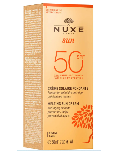 NUXE SUN MELTING CREAM SPF50 50ml