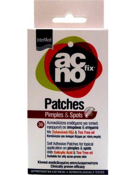Intermed Μάσκα Προσώπου 36τμχ Acnofix Patches