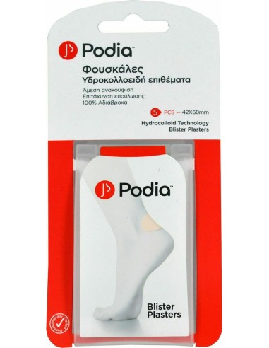 Podia Blister Plasters Hydrocolloid Pads for...