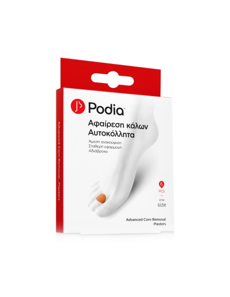 Podia Pads Advanced Corn Removal Kit for Calluses 6pcs