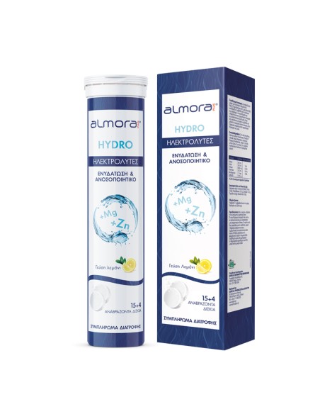 Elpen Almora Hydro with Lemon Flavor 19 effervescent tablets